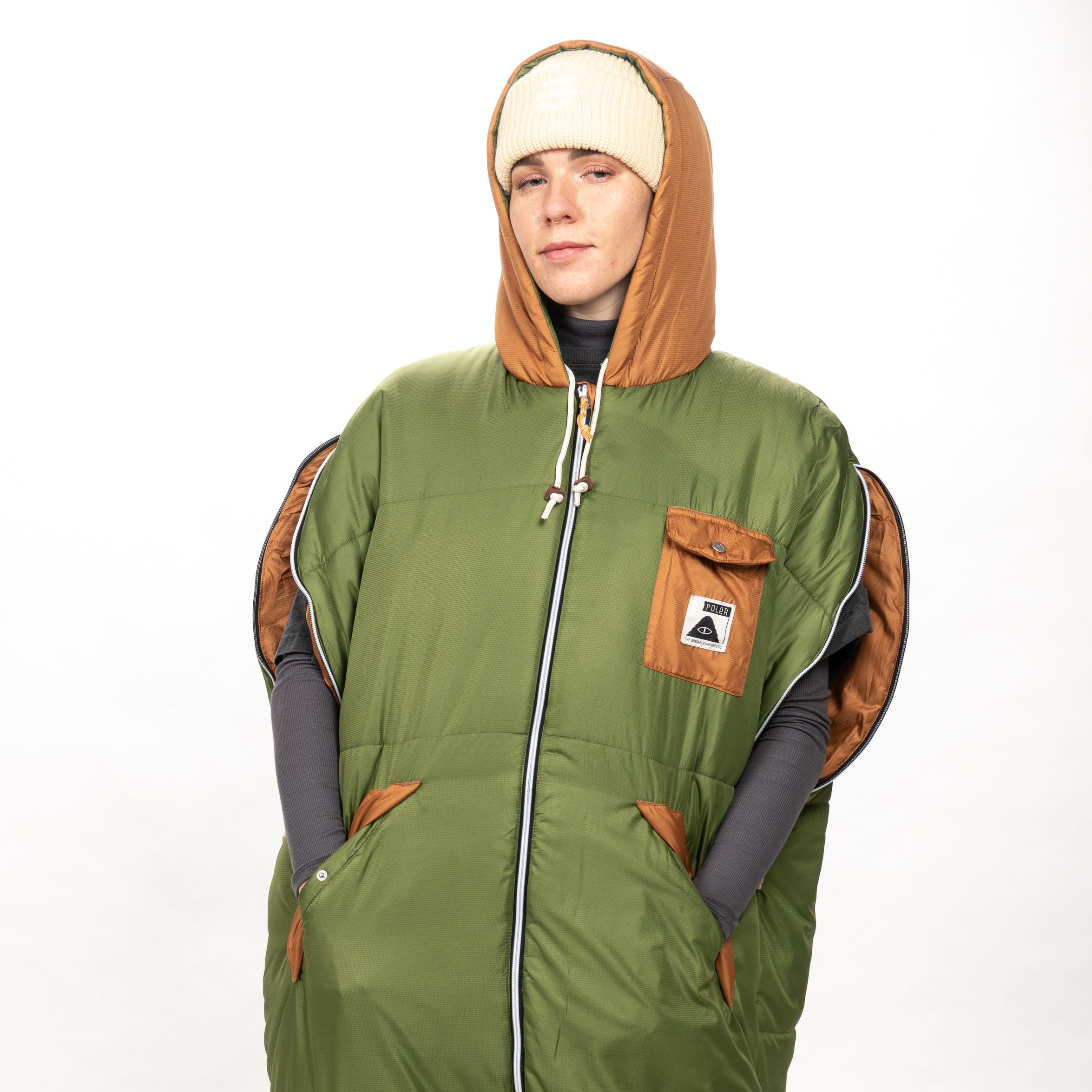Napsack POLER - NAPSACK MARSHAL GREEN - REVERSIBLE – Wild Blue Yonder