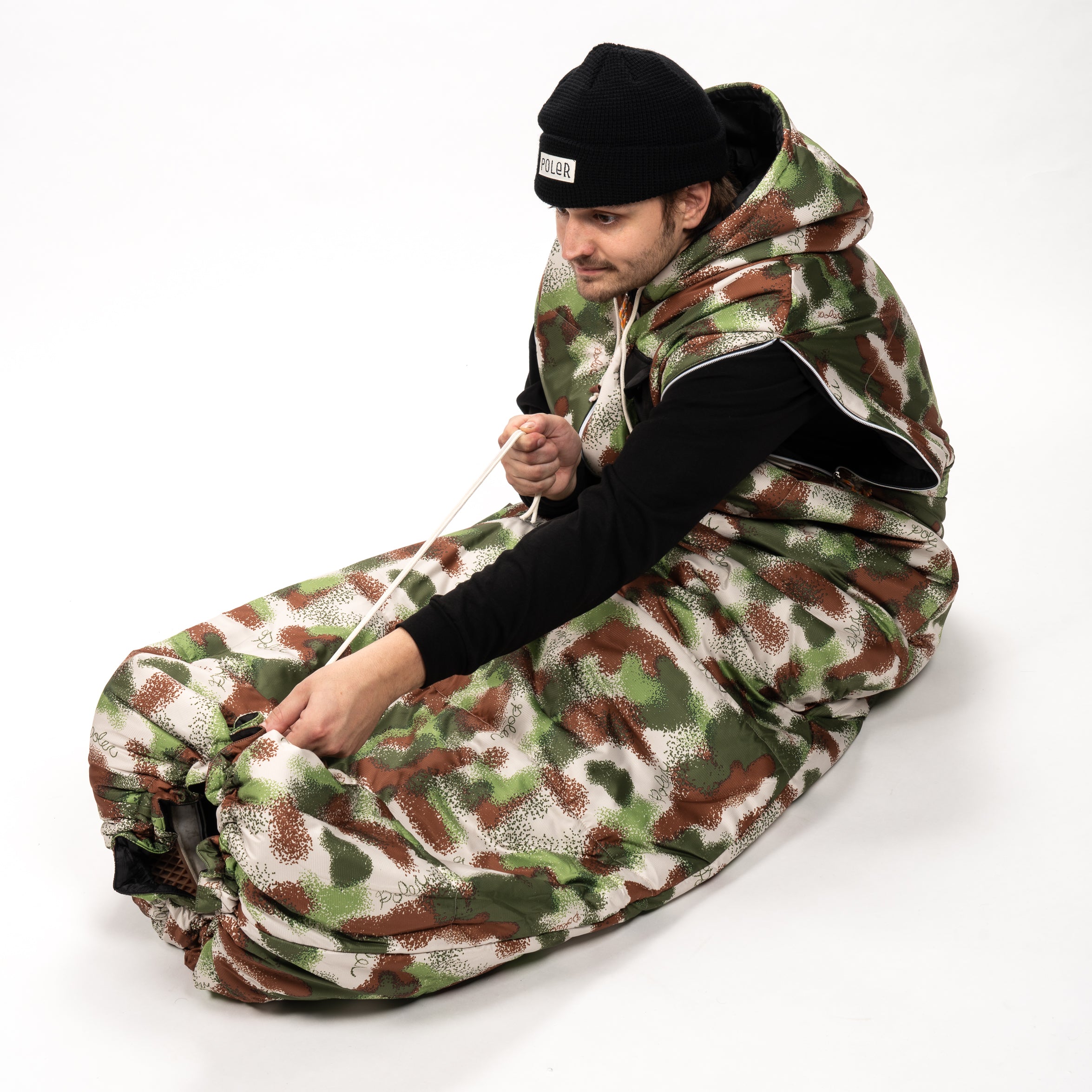 Napsack POLER - NAPSACK ENDOR GREEN - REVERSIBLE – Wild Blue Yonder